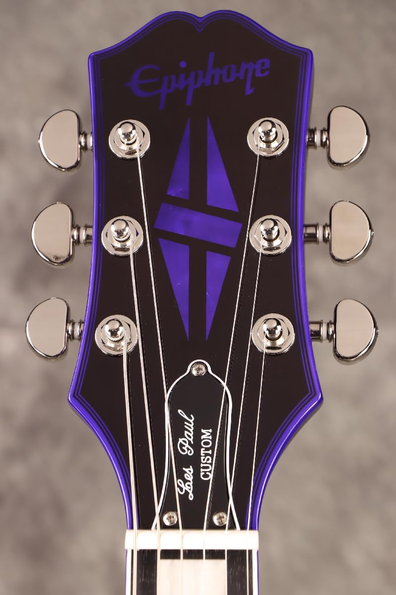 Amazon | Epiphone/Inspired by Gibson Les Paul Custom Widow Purple