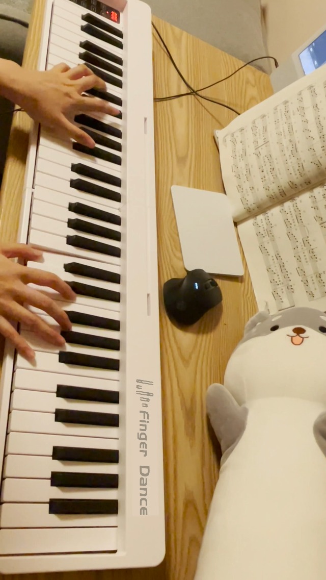 Amazon | 電子ピアノ 61鍵盤 折り畳み 初心者 練習用 軽量 手持ち