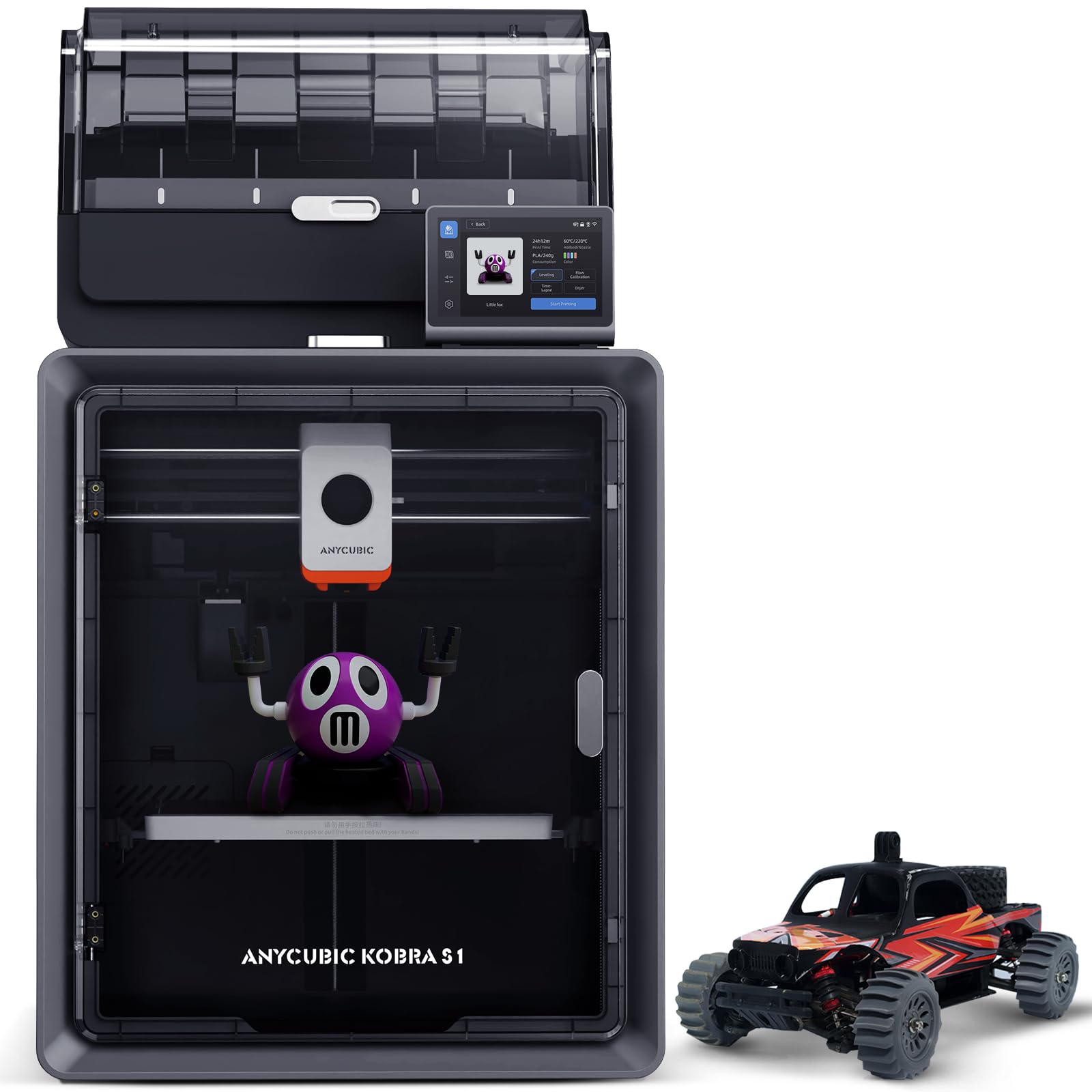 Amazon | Anycubic 3Dプリンター Kobra S1 Combo、マルチカラー3D