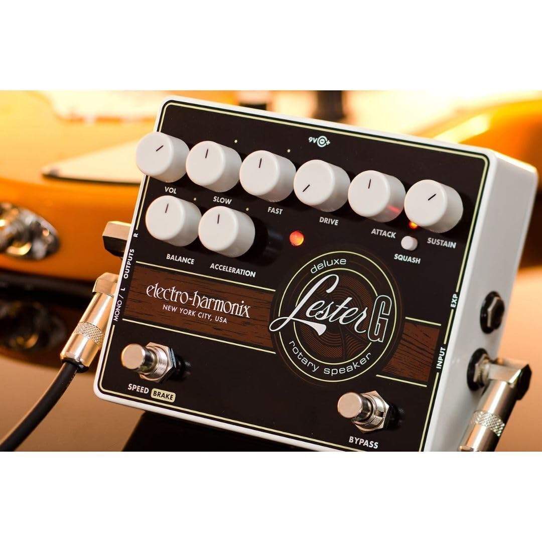 Amazon.com: Electro-Harmonix Lester-G Deluxe Rotary Speaker