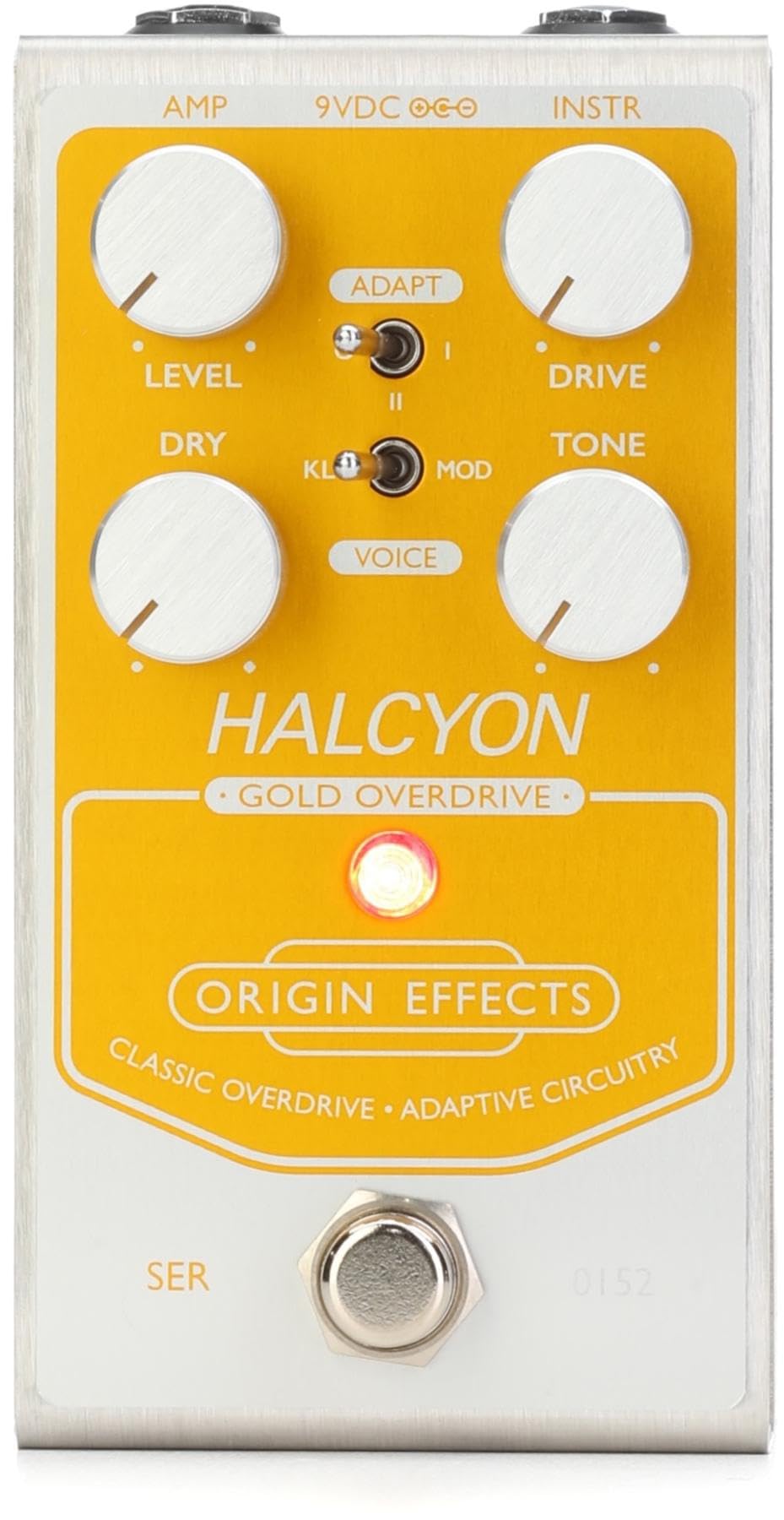 Amazon.com: Origin Effects Halcyon Gold Overdrive Pedal