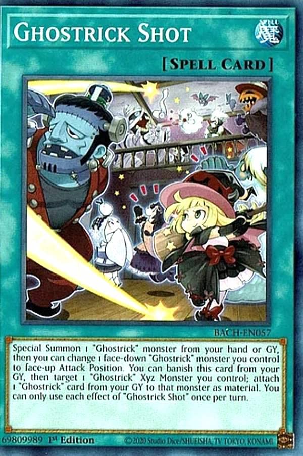 Amazon.co.jp: 遊戯王 BACH-EN057 ゴーストリック・ショット Ghostrick