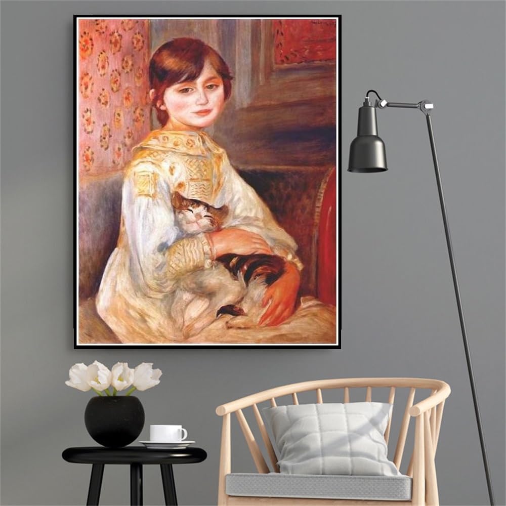 Amazon | 猫と子供 ジュリー・マネ ﹣ ピエール・オーギュスト