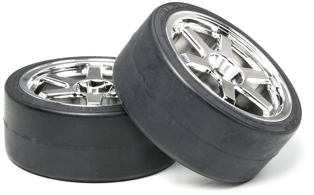 Amazon | タミヤ HOP-UP OPTIONS OP.960 メッキ6本スポークホイールD