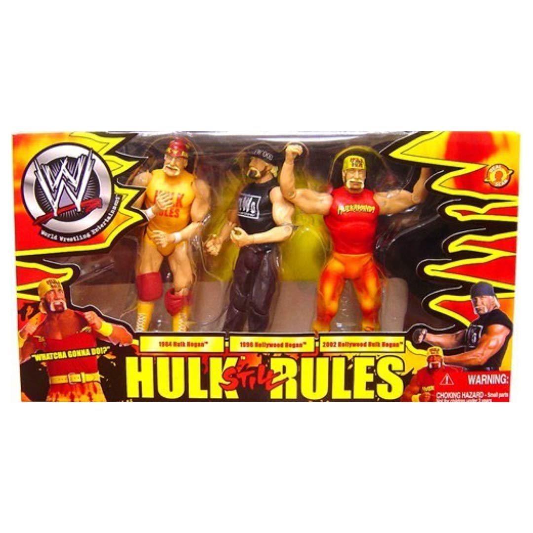 WWE Exclusive Action Figure Hulk Hogan 3-Pack Hulk Still Rules