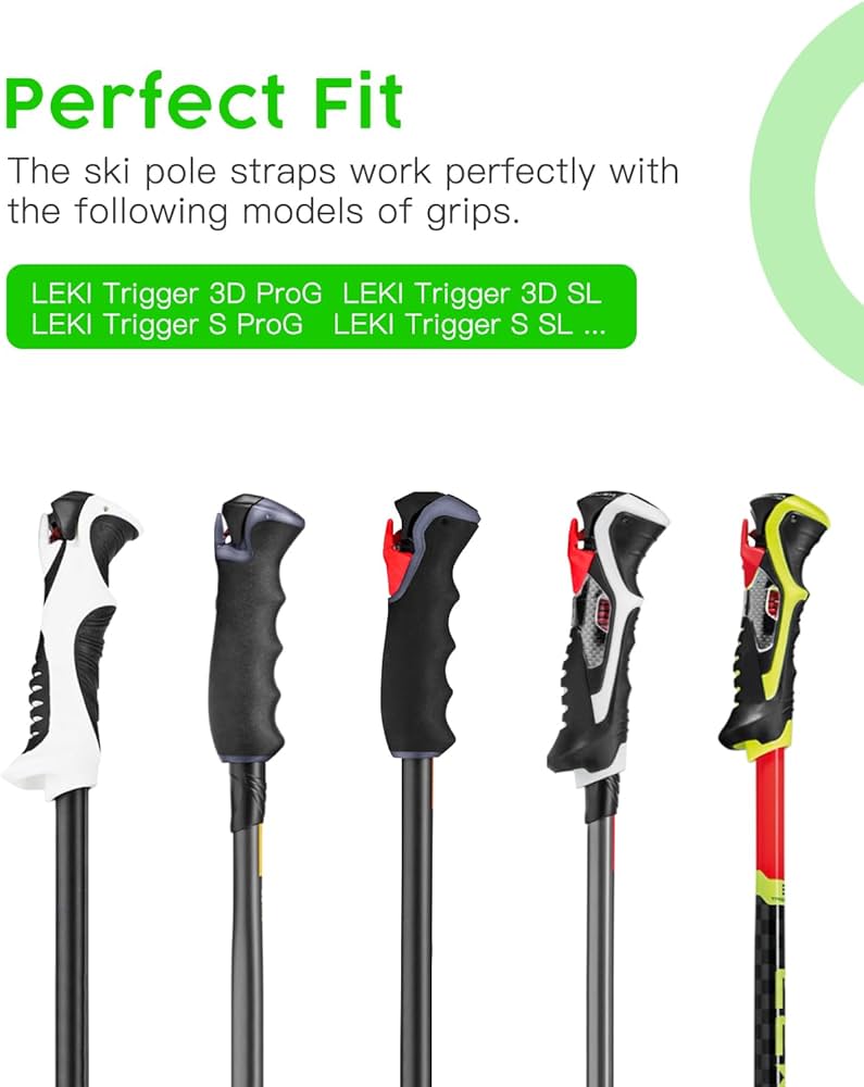 Amazon | LEKI Trigger S ProG、Trigger S SLポール、Trigger 3D ProG