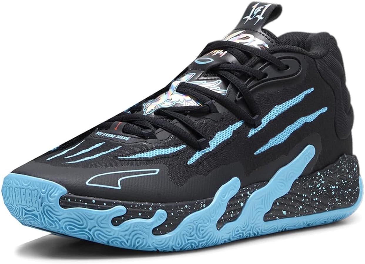 Amazon.com | Puma Mens Mb.03 Blue Hive Basketball Sneakers Shoes