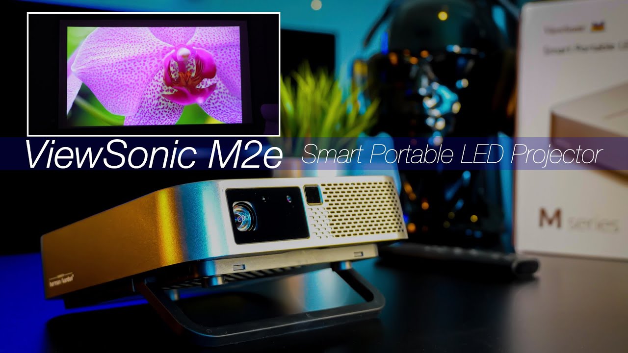 Watch Viewsonic M2E Portable LED HD Projector Full Review on