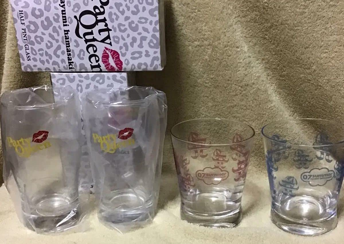 浜崎あゆみグラスセット 浜崎あゆみグラスセット 【公式通販】