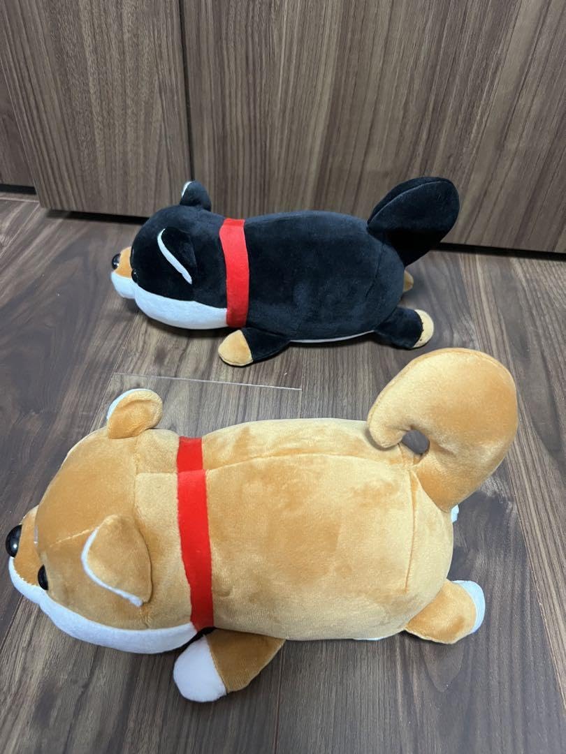 Amazon.co.jp ㈱CUTE ハッピーまめしば 豆柴 柴犬 ぬいぐるみ 2体