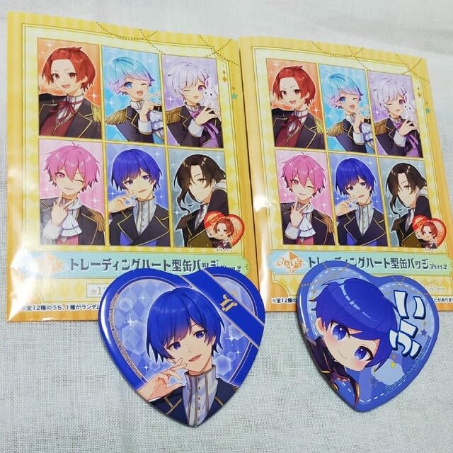 Amazon | いれいす ファミリーマート ハート 缶バッジ if いふ まろ