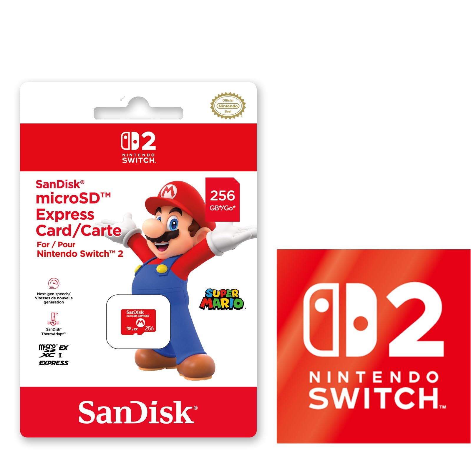 Amazon | 【任天堂ライセンス商品】SanDisk microSD Express Card