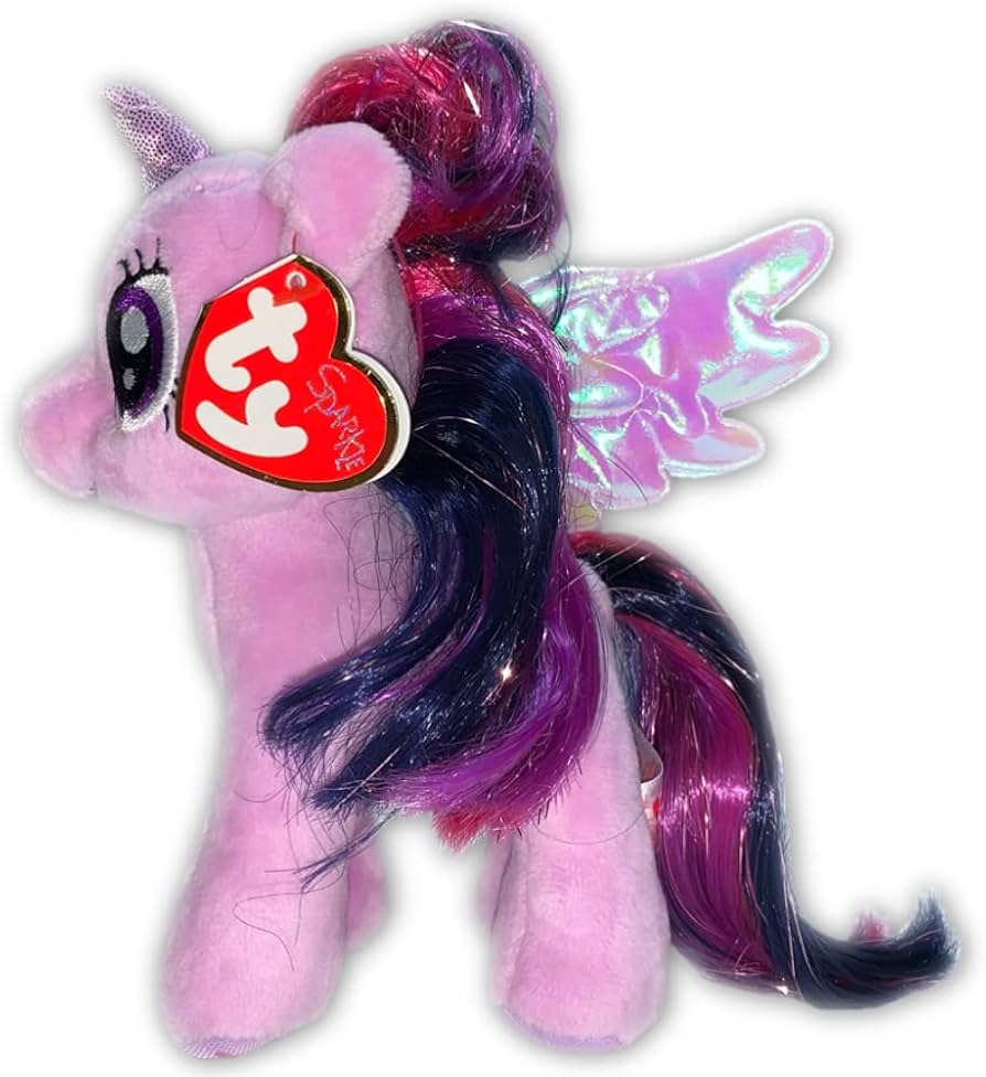 Amazon.co.jp: マイリトルポニー Ty Beanie Babies 17cm ぬいぐるみ