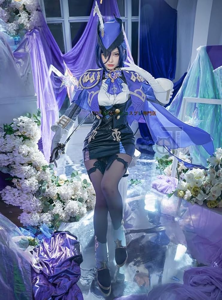 Amazon.co.jp: [TONGCHENG] 原神 フォンテーヌ クロリンデ コスプレ