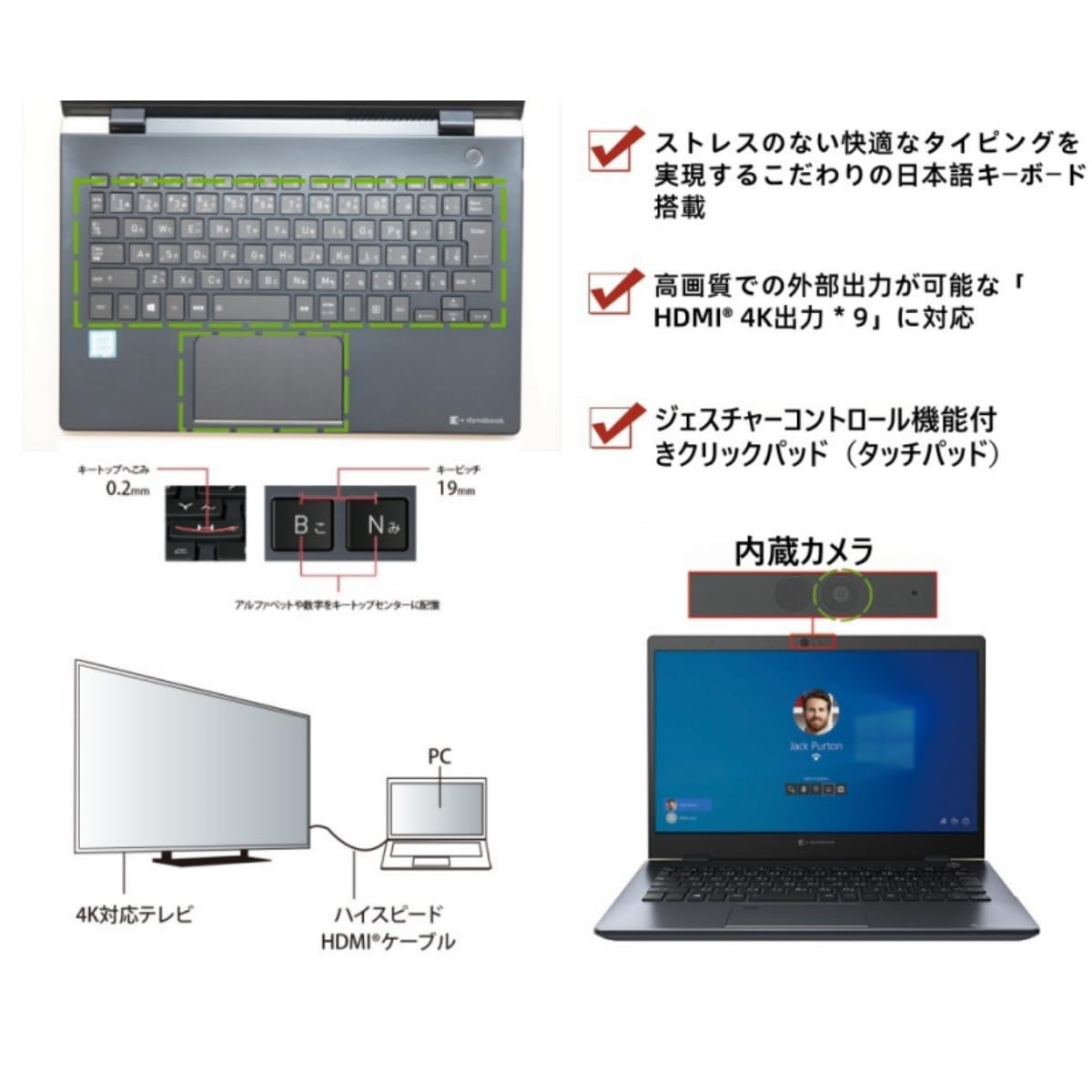 Amazon.co.jp: 【整備済み品】東芝 軽量 ノートパソコン dyna book G83