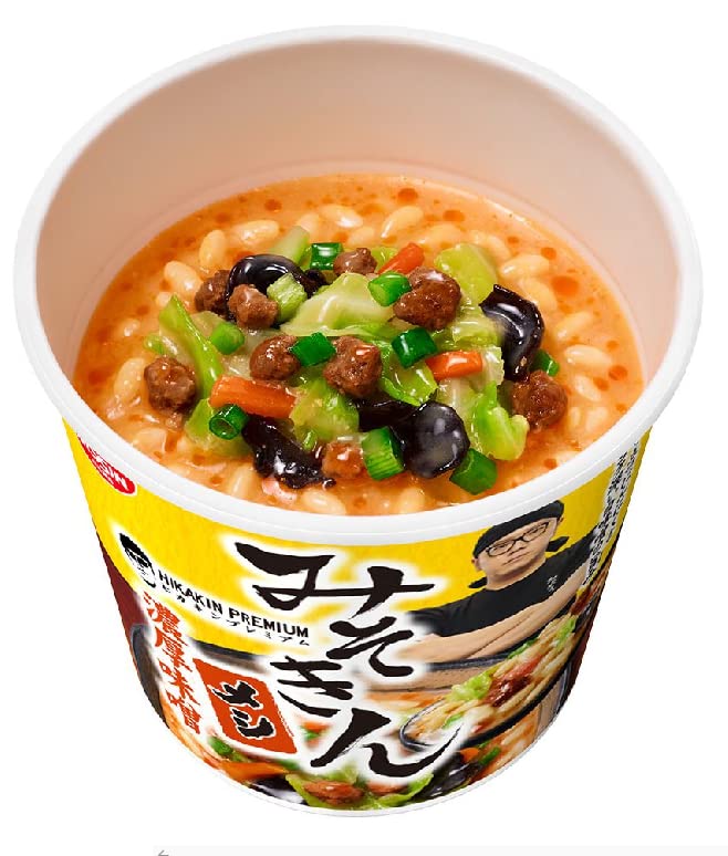 Amazon.co.jp: HIKAKIN PREMIUM カップ麺 みそきん濃厚味噌ラーメン 2