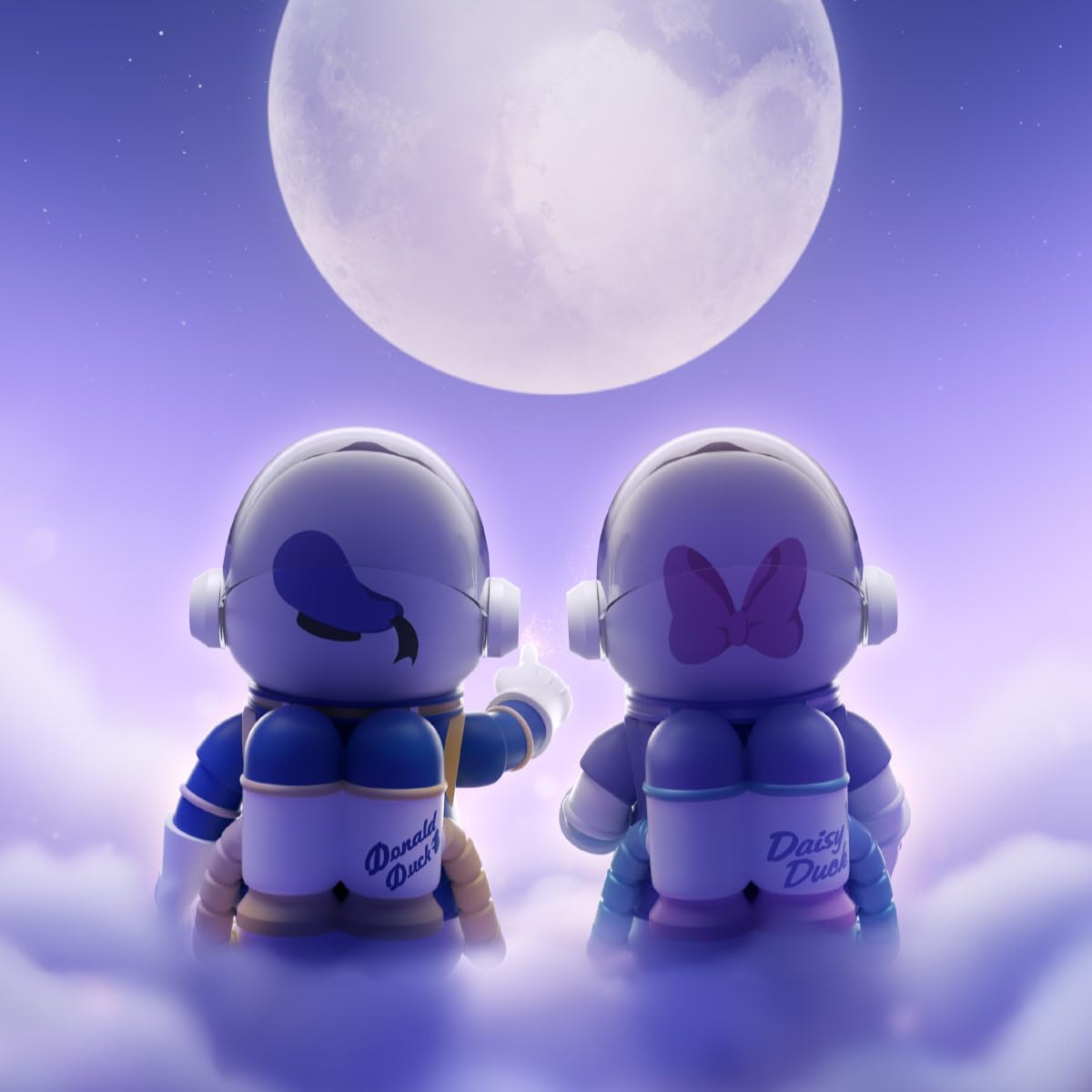 Amazon.co.jp: POP MART MEGA コレクション 400% SPACE MOLLY Donald