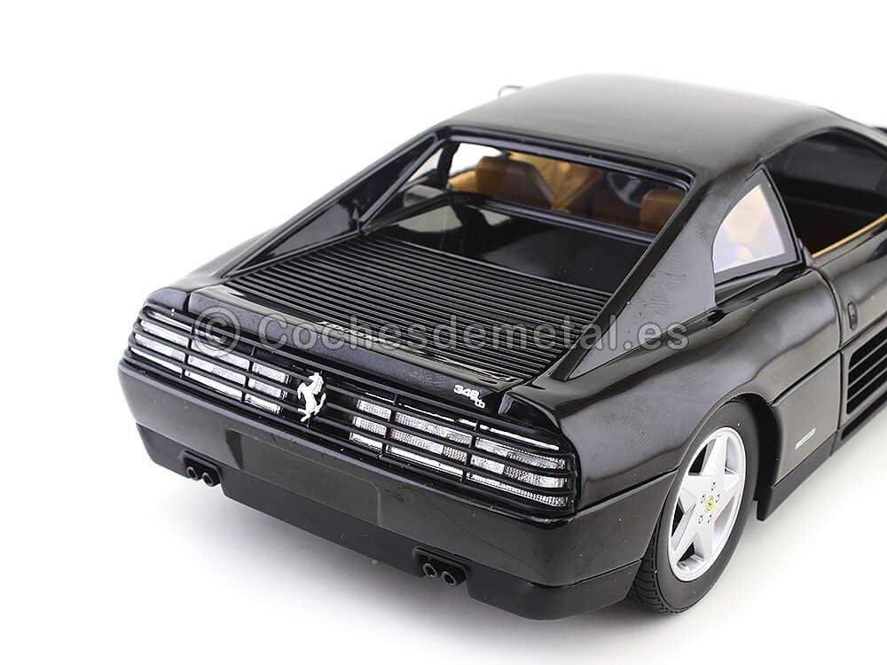 Amazon.com: Ferrari 348 TB Black 1/18 Diecast Car Model by Hot