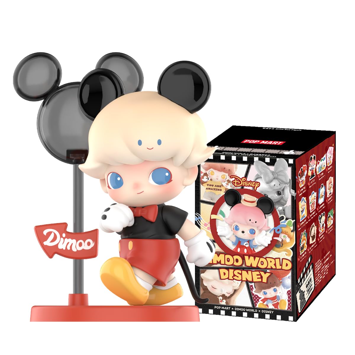 Amazon.co.jp: POP MART DIMOO WORLD × DISNEY シリーズ 【1ピース