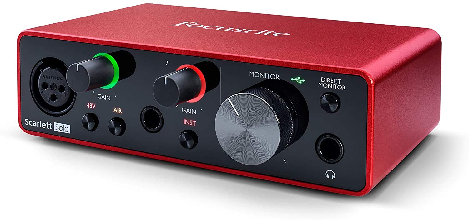 Amazon.co.jp: Focusrite Scarlett Solo 2x2 USBオーディオ