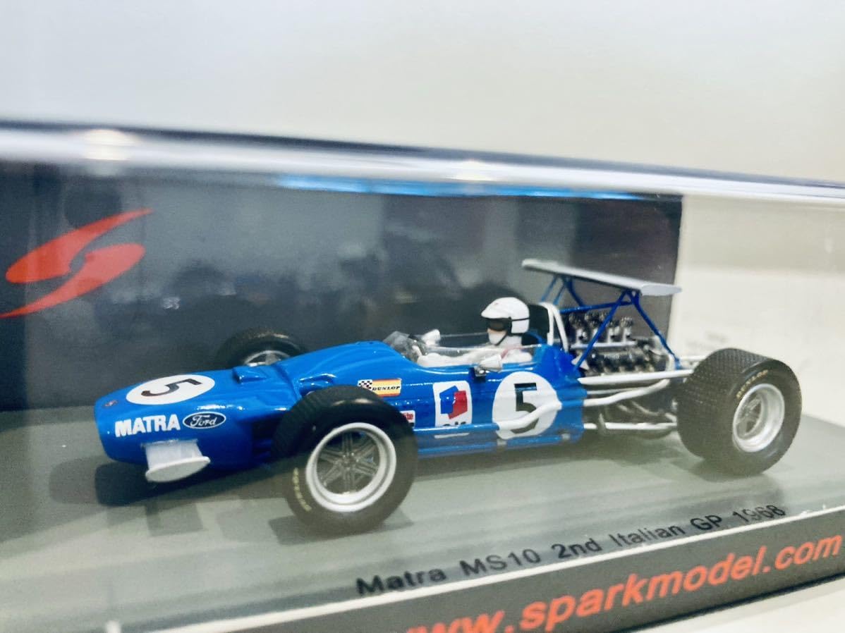 Amazon | 1/43 Spark マトラ MS10 J.セボン-ギャビン 2nd Italian GP