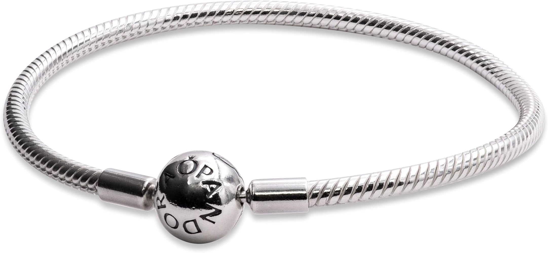 Amazon.com: Pandora Smooth Silver Clasp Bracelet 59072819