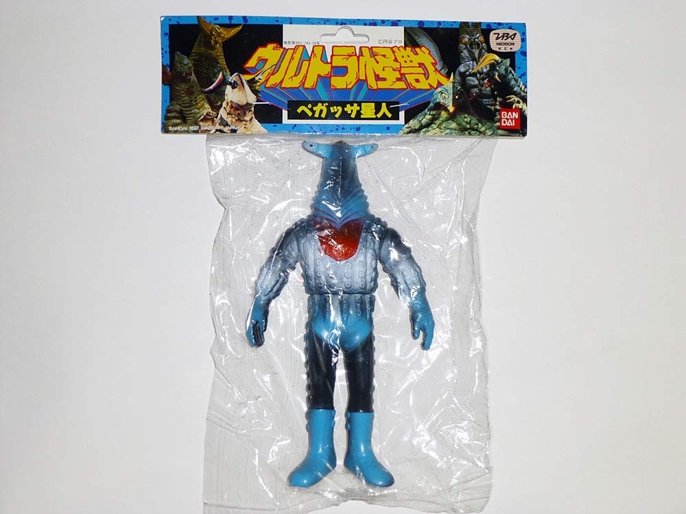 Amazon.co.jp: ソフビ 1987年 ウルトラ怪獣 ペガッサ星人 紙製タグ付