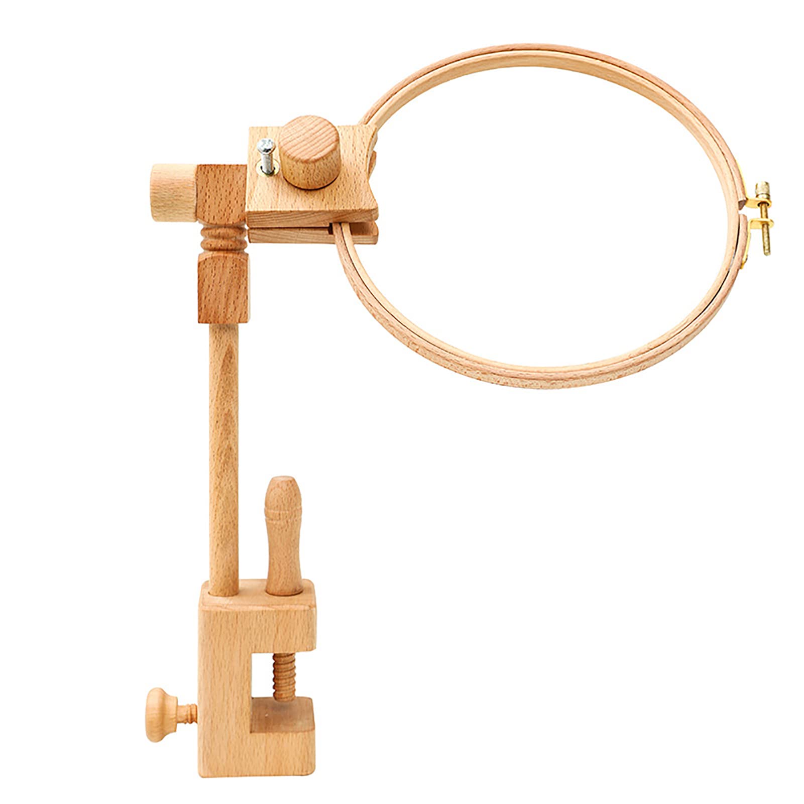 Amazon.co.jp: 刺繍枠 スタンド 刺繍台 刺?フープスタンド 360 度調節