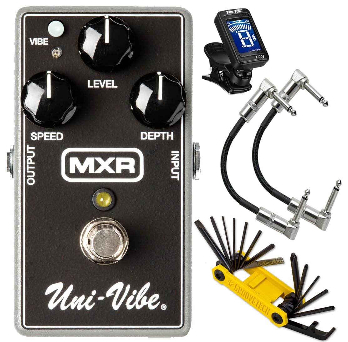 MXR M68 Uni-Vibe Chorus Vibrato Electric Guitar Effects Pedal with