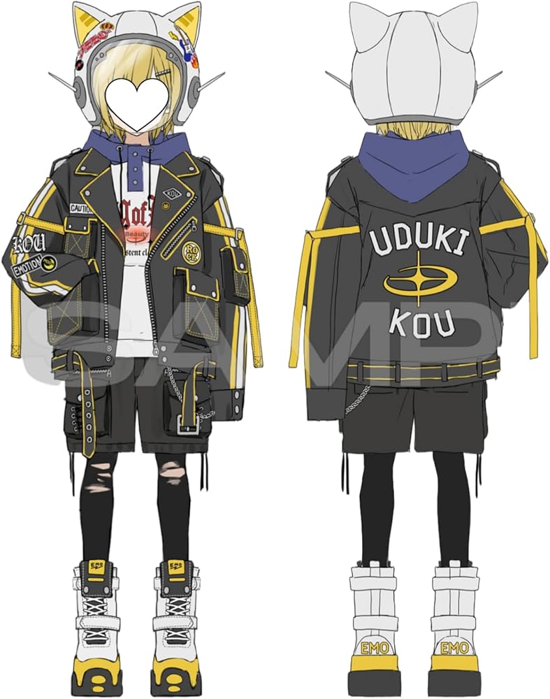 Amazon.co.jp: [Beauty 出品] virtual VTuber おりコウ新衣装 卯月コウ