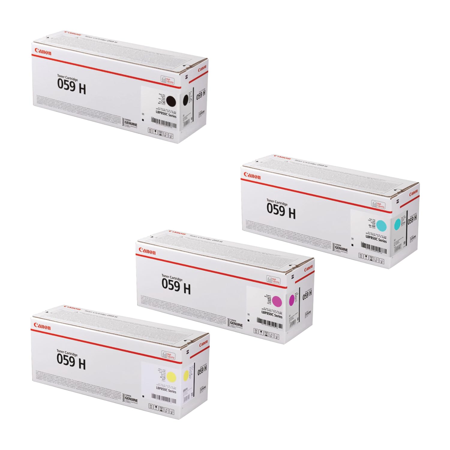 Amazon | 【純正品 4色セット】 キヤノン トナーカートリッジ CRG-059H