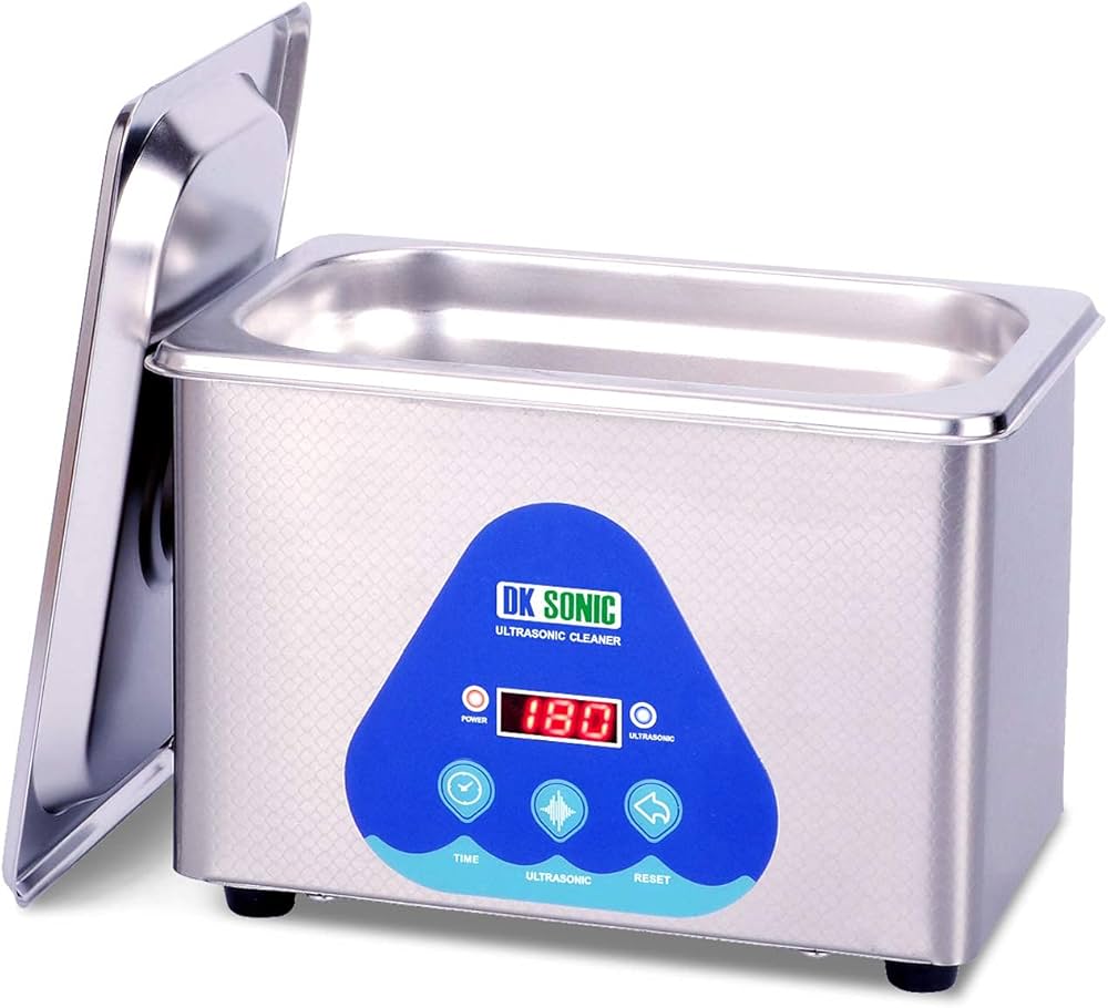 Amazon | DK SONIC 35W 小型超音波洗浄機 42 KHz - アクセサリー 眼鏡