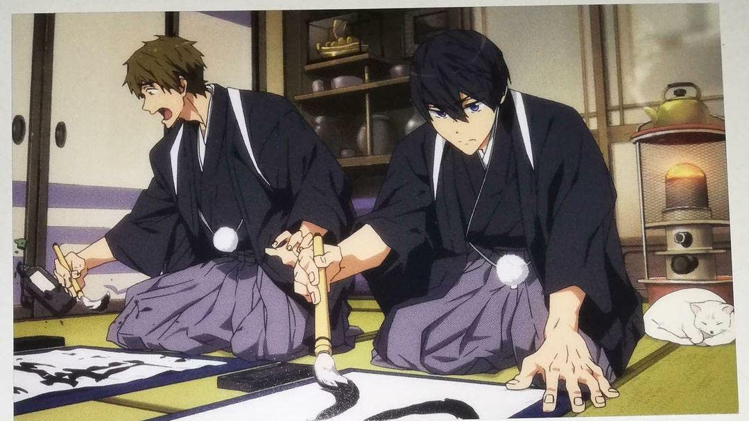 Amazon.co.jp: Free! ES 1話 エンドカードポストカード 七瀬遙 橘真琴