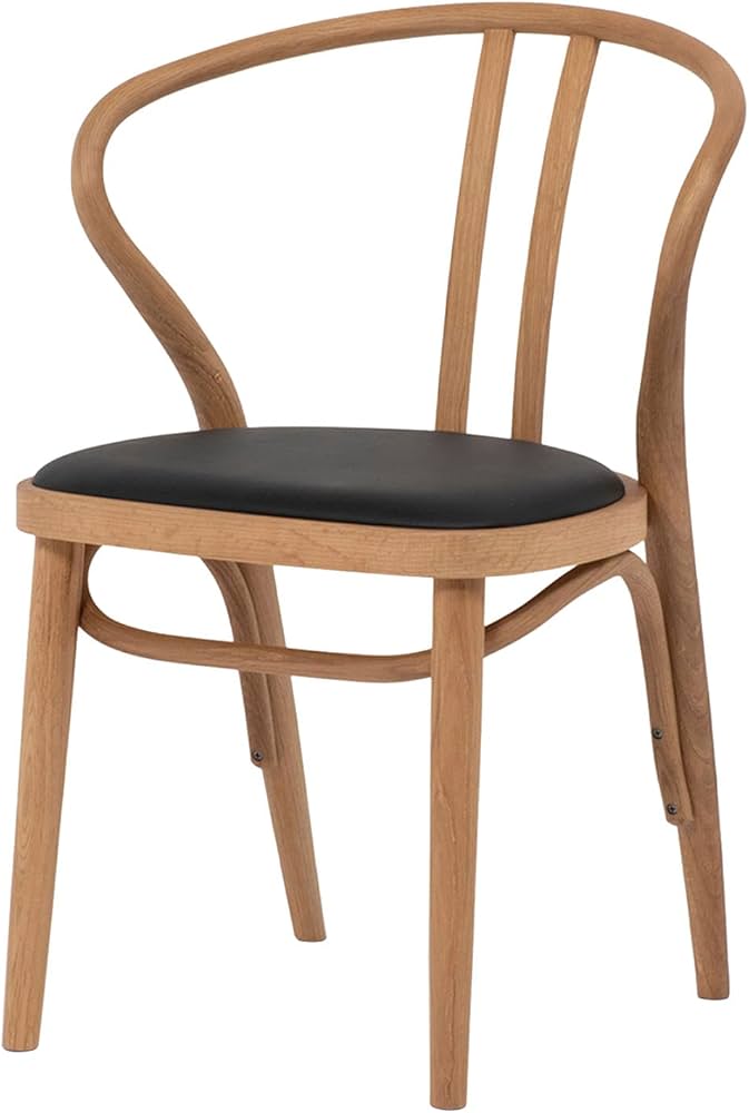 Amazon｜秋田木工 椅子 幅55.6×奥行46.5×高さ75cm WO 曲木椅子 日本製