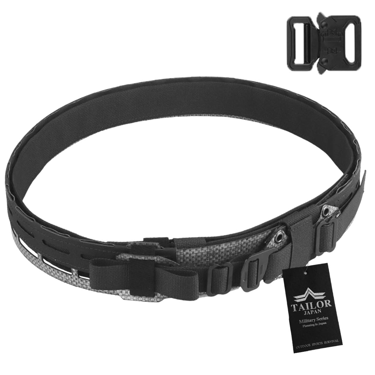 Amazon | [TAILOR JAPAN] マイクロバトルベルト サバゲーベルト
