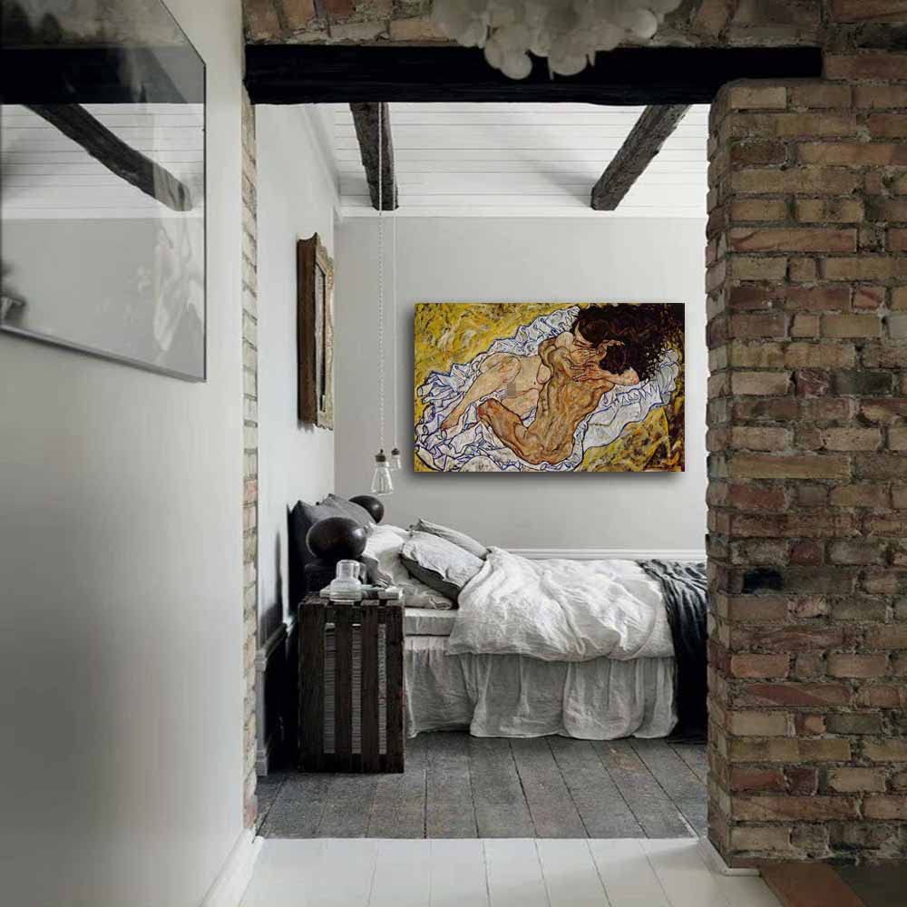 エゴン・シーレのアート作品（フレーム付き） エゴン・シーレのアート