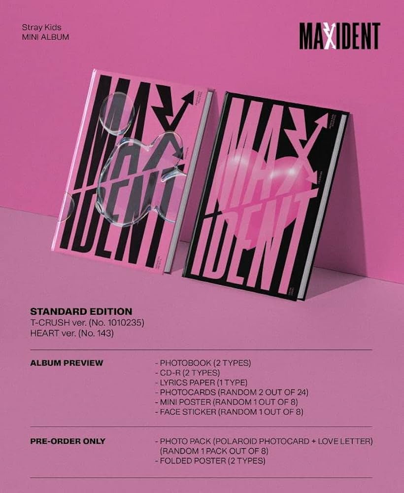 Amazon.co.jp: Stray Kids - MINI ALBUM [ MAXIDENT ] (一般版) 韓国盤
