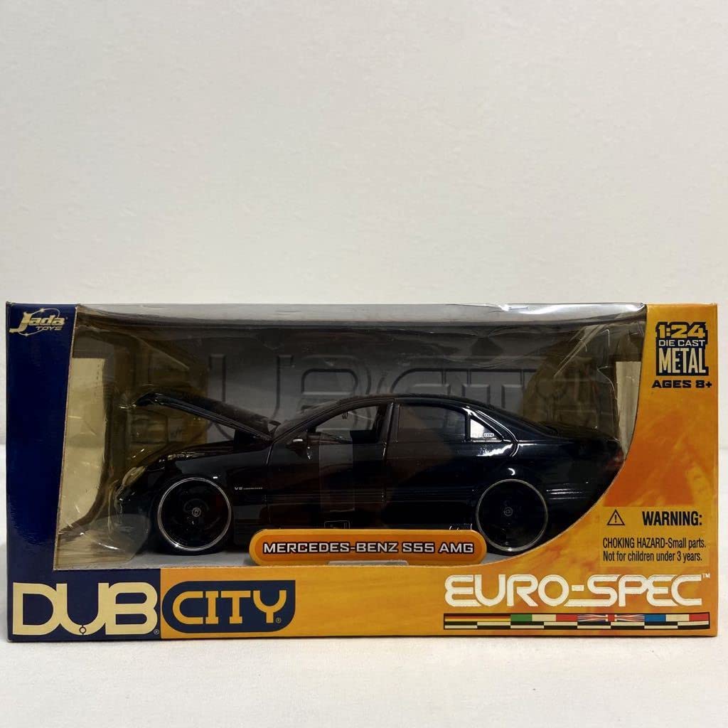 Amazon | Jada TOYS 1/24 Mercedes Benz S55 AMG W220 Black
