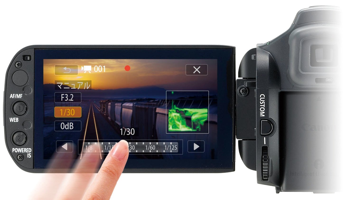 Amazon | Canon デジタルビデオカメラ iVIS HF G10 IVISHFG10 光学10倍