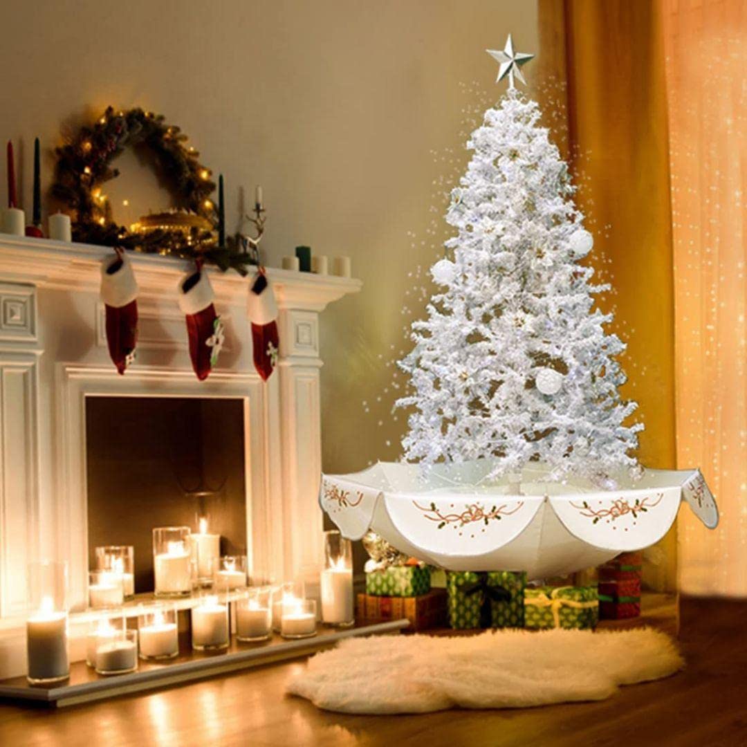 Amazon | クリスマスツリー 雪が降る機能付き 音楽機能 led ライト