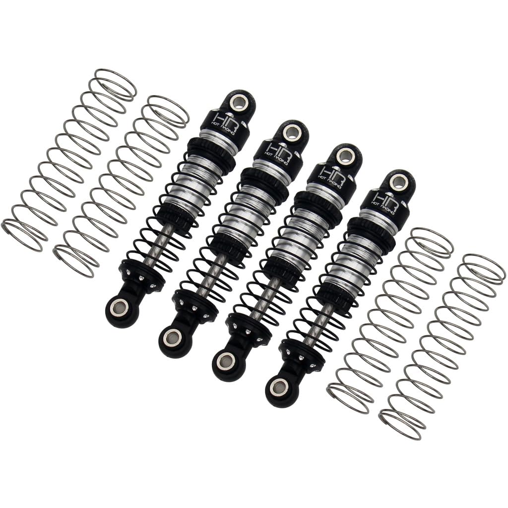 Amazon.com: Hot Racing TRXM51DP08 Threaded Aluminum Shocks Full