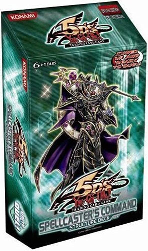 Amazon.com: YuGiOh 5D's Spellcaster's Command English Structure