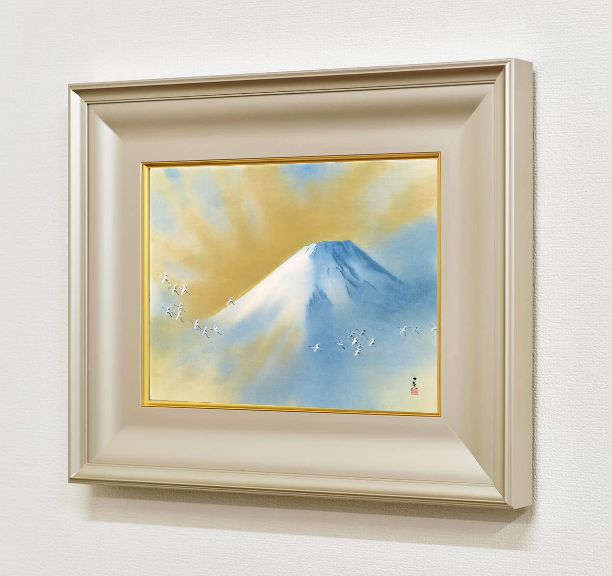 Amazon.co.jp: 絵画 横山大観 （よこやまたいかん）・霊峰飛鶴 （れい