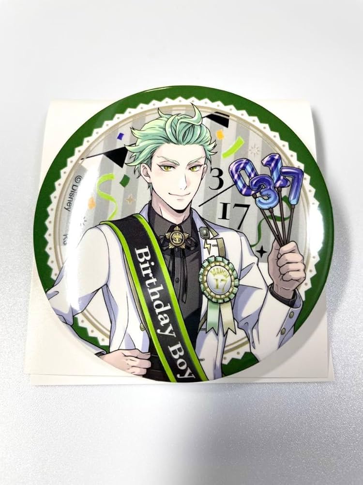 Amazon.co.jp: ツイステセベク 缶バッジ おめかしバースデー 特典