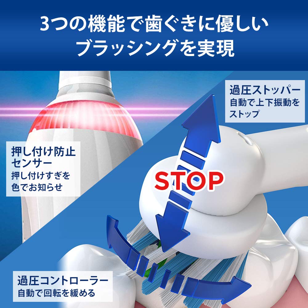 Amazon.co.jp: ブラウン 電動歯ブラシ オーラルB ジーニアス ホワイト