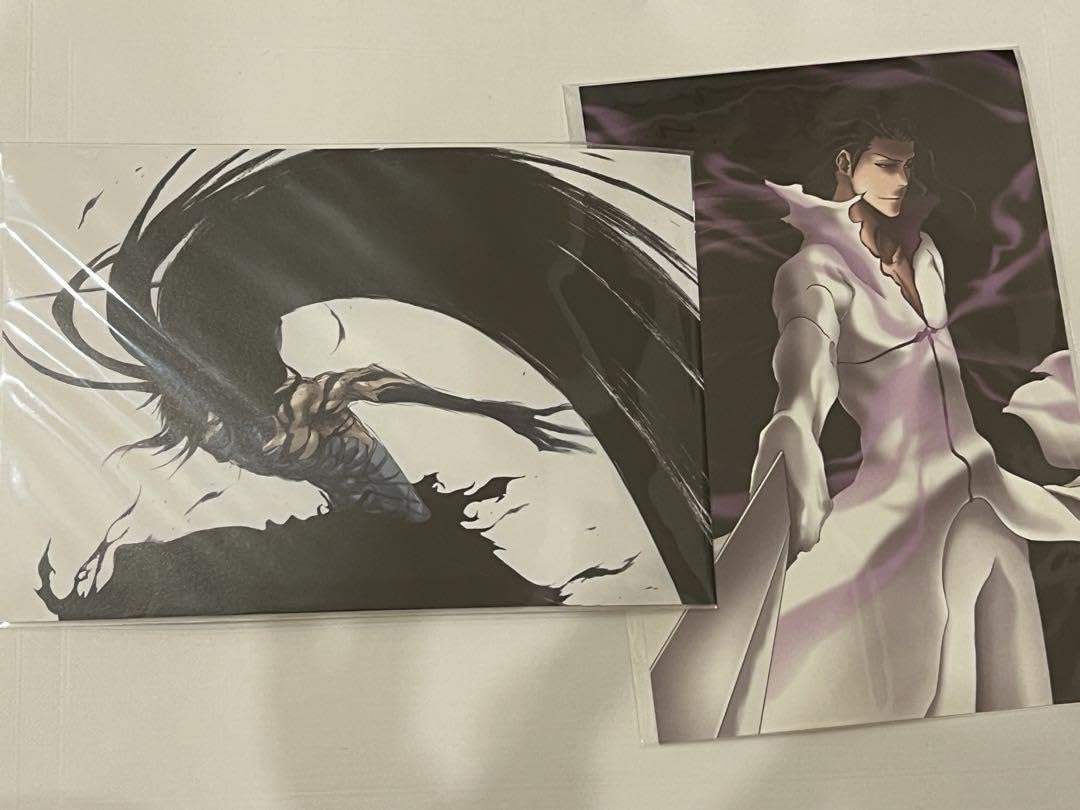 Amazon.co.jp: BLEACH 無月 藍染惣右介 黒崎一護 ポストカード 2枚