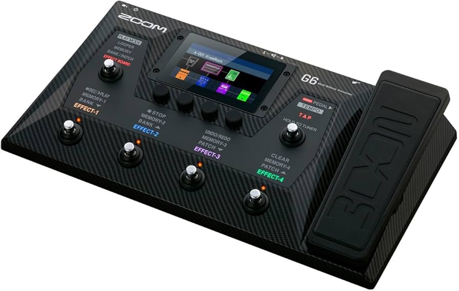 Amazon.com: Zoom G6 Guitar Multi-Effects Processor with Expression
