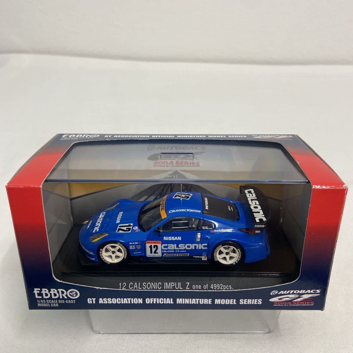 Amazon | EBBRO 1/43 CALSONIC IMPUL Z #12 JGTC 2004年 カルソニック
