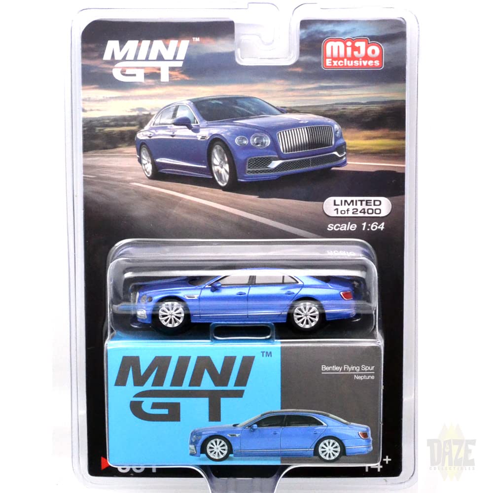 Amazon.com: Bentley Flying Spur w/Sunroof Neptune Blue Metallic w