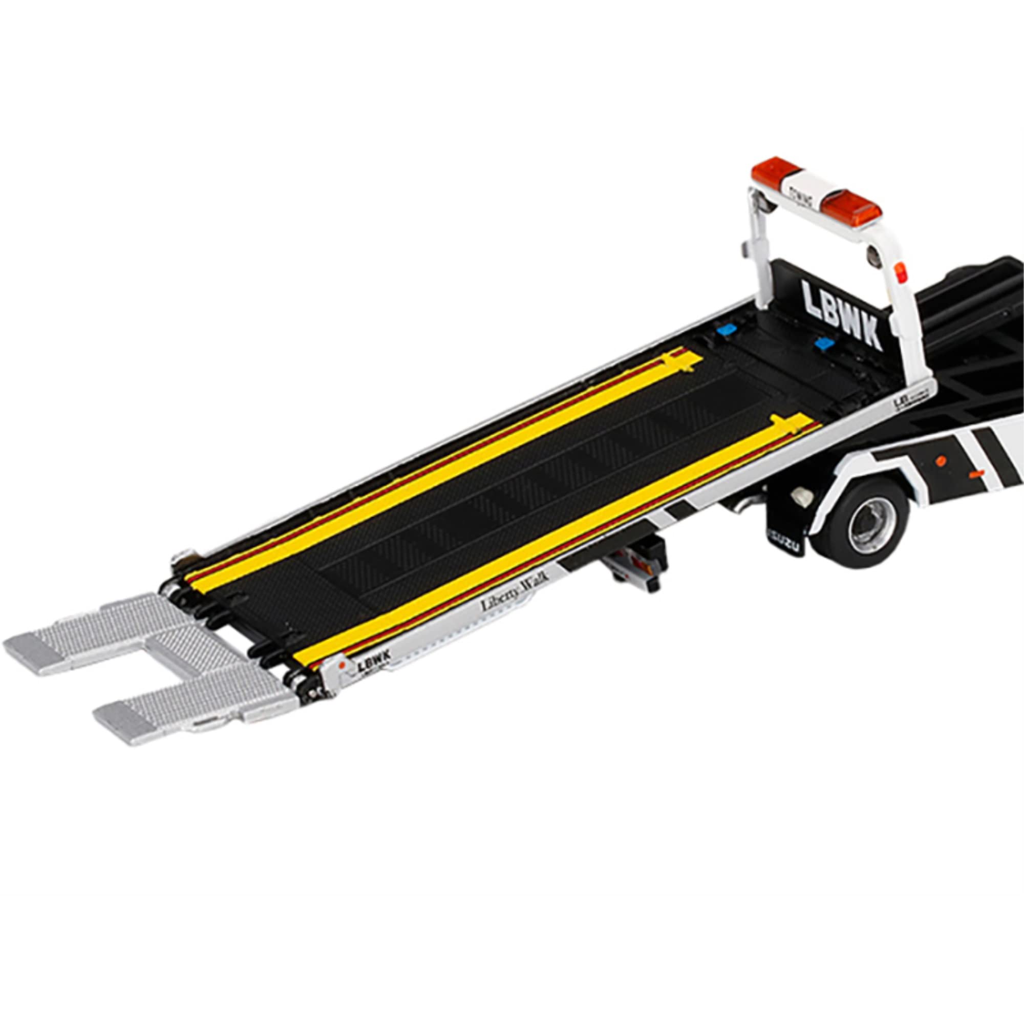 Amazon | MINI GT 1/64 Isuzu Nシリーズ (ELF) 車両積載車 LBWK